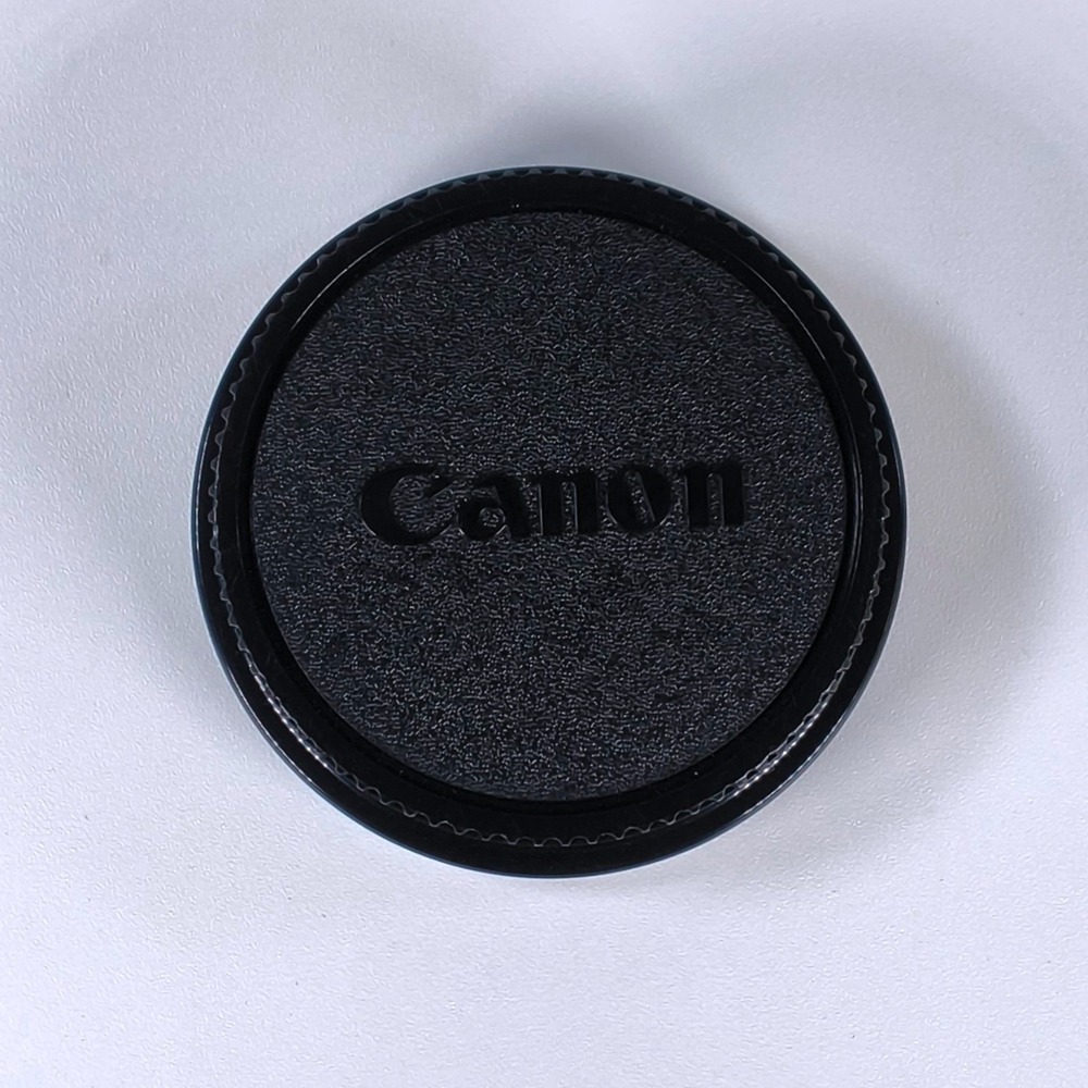 Genuine Canon FD Rear Lens Cap Black Made in Japan ABS Plastic Vintage Accessory